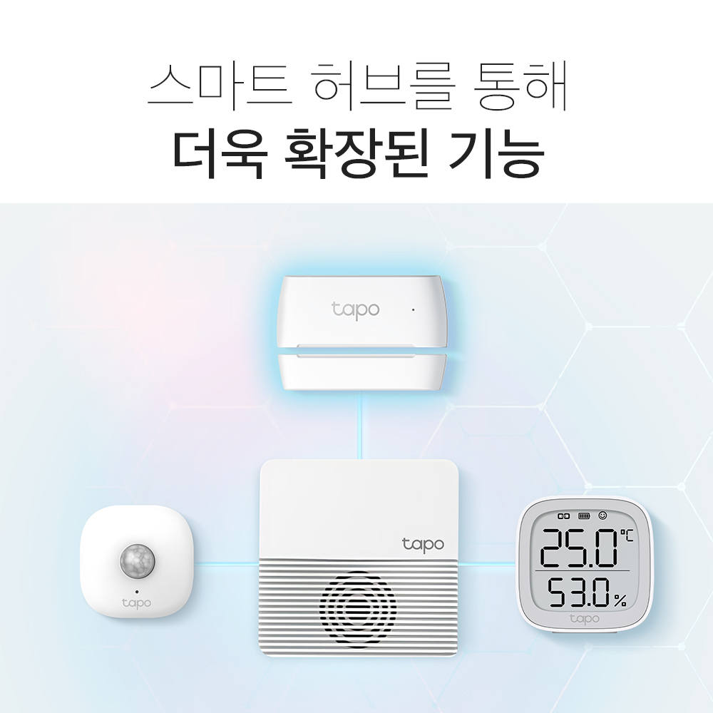 티피링크 Tapo T110 스마트 도어센서 Wi-Fi 허브 연동 홈 iot 창문 현관 문열림센서 경보기 알람 - 상세 이미지 3