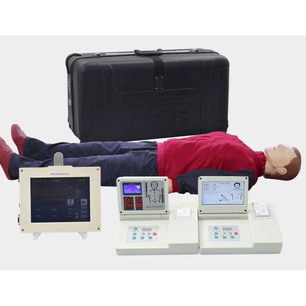 심폐소생술 마네킹 CPR 교육 인체모형 응급처치 훈련 전신+음성 디지털 세트 - 상품 이미지