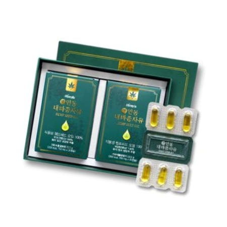 대마종자유 헴플라 생 안동 캡슐 x 60캡슐 세트 750mg