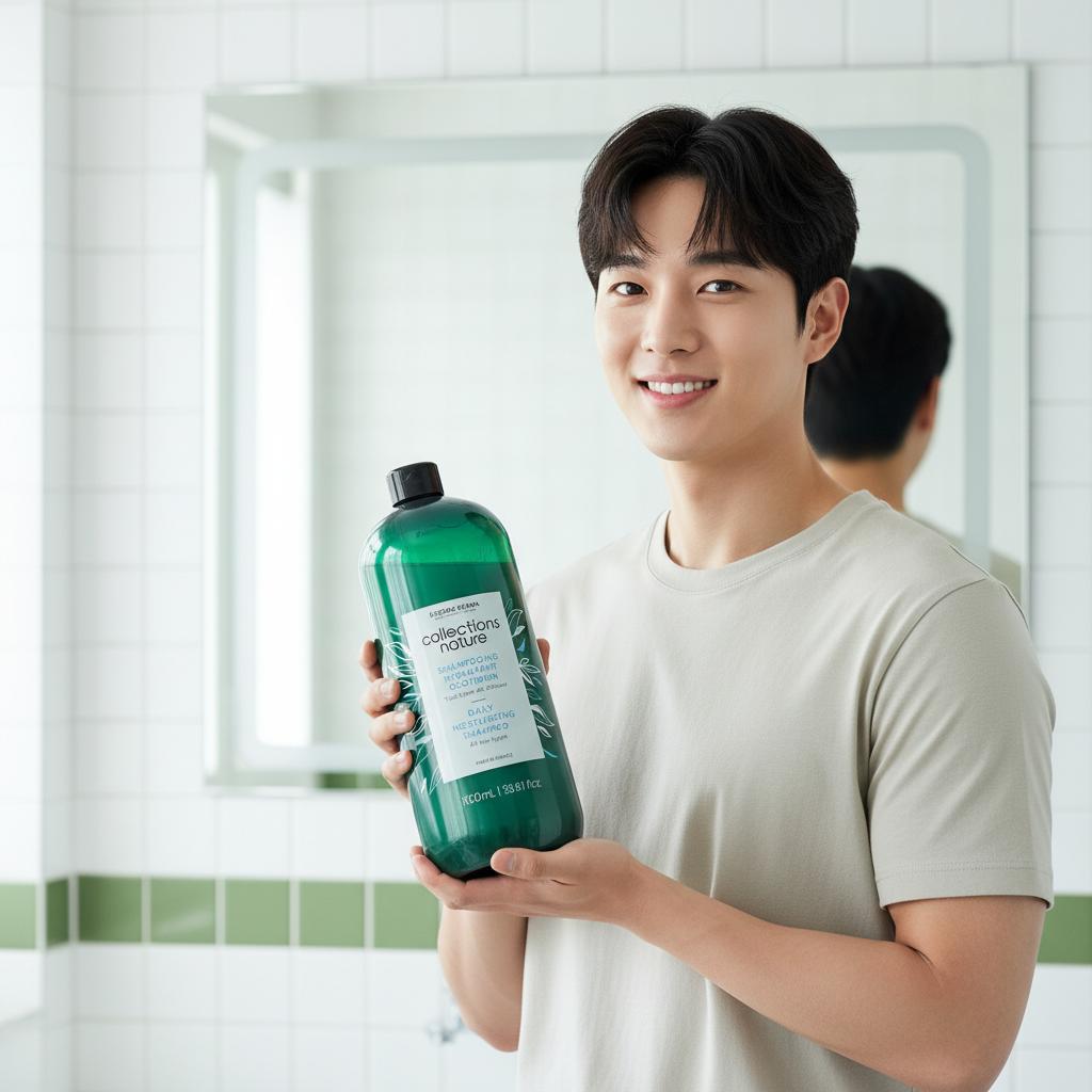 유진페르마 컬렉션즈 네이처 데일리 모이스처라이징 샴푸 1000ml x 1개 - 메인 이미지