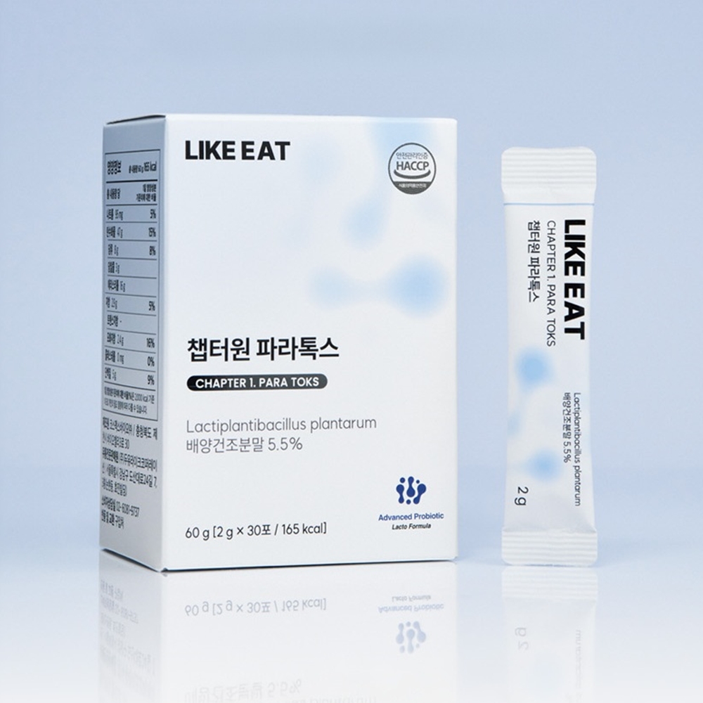 라이킷 챕터원 파라톡스 5세대 유산균 파라바이오틱스 1box 30포 60g 1개월분 - 상세 이미지 3