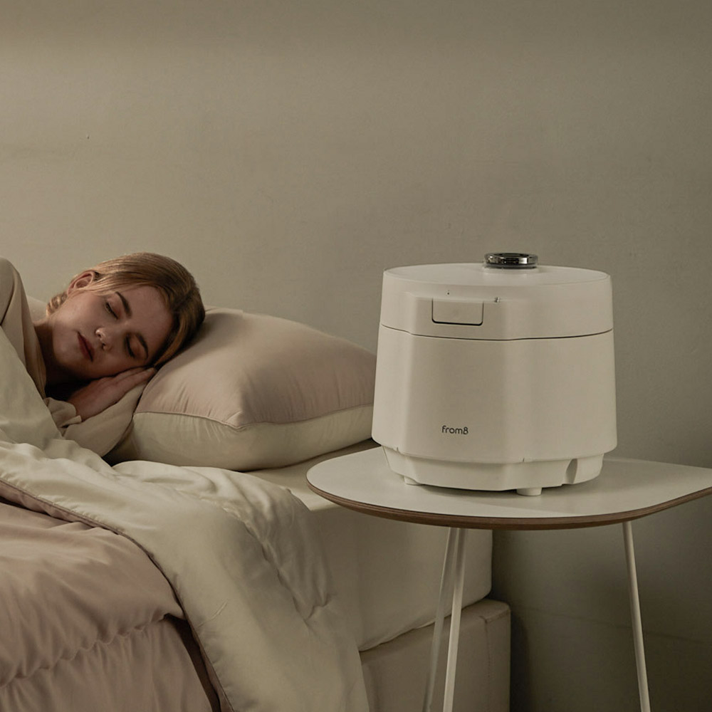 프롬비 100도 아기 가열식가습기 대용량 저소음 FD233 화이트