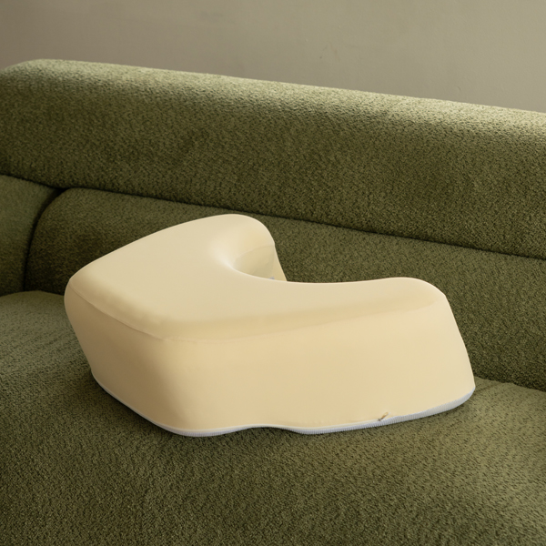 펌플렉스 레벨업쿠션150 독서 뜨개질 게이밍 반달 미용실 쿠션