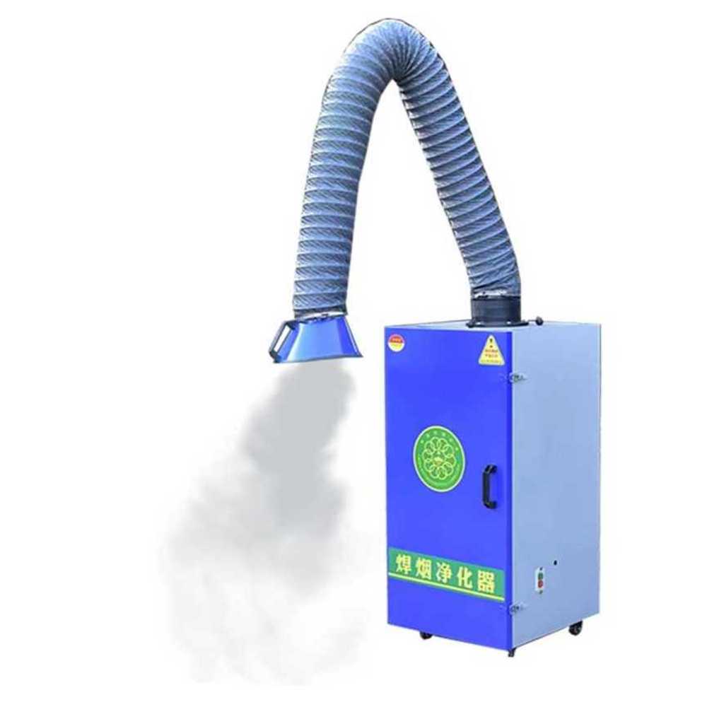 목공 집진기 톱밥 먼지 제거 공방용 집진 시스템 싱글암 1.1kw - 상품 이미지