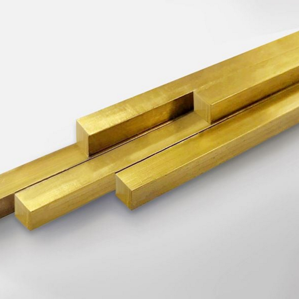 10x10mm 황동 사각 각봉 신주 황동 사각 환봉 10mm 사각바 - 상품 이미지