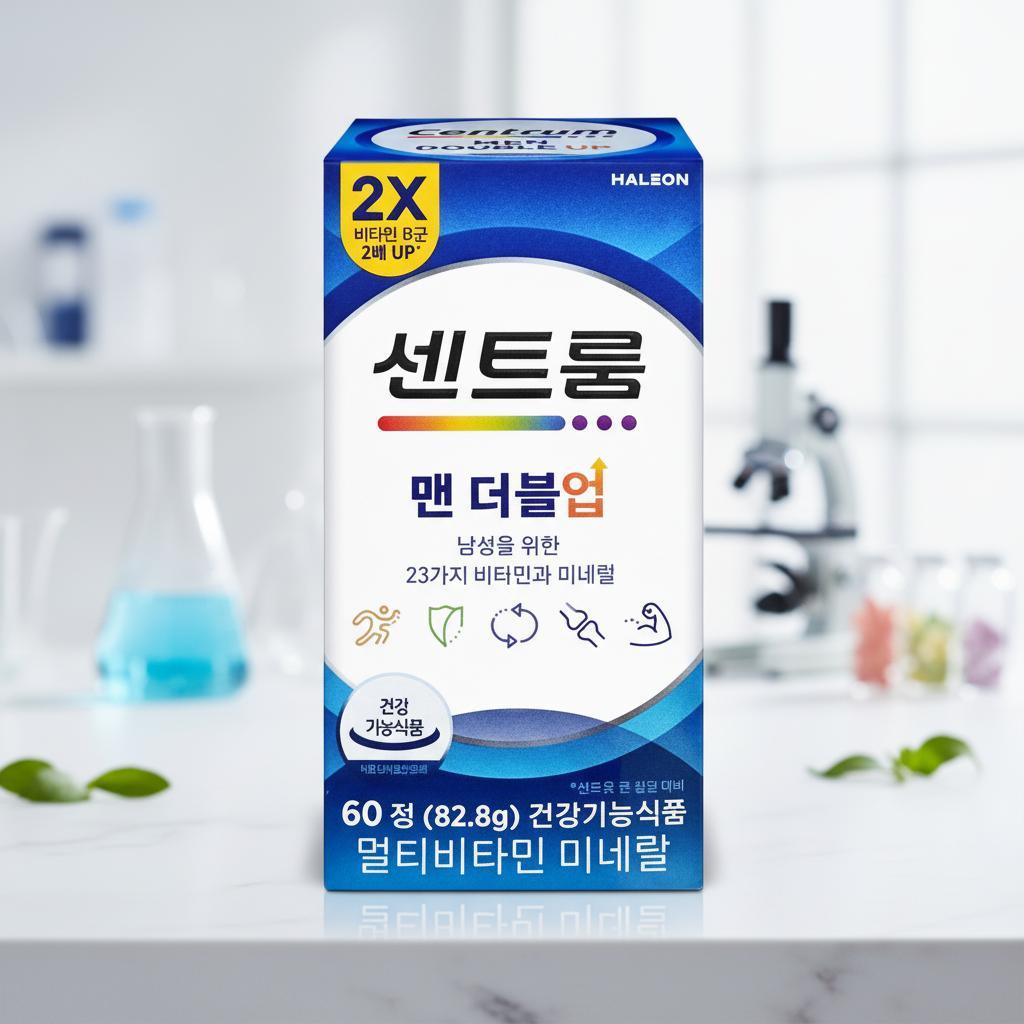 센트룸 맨 더블업 60정 2개 - 메인 이미지