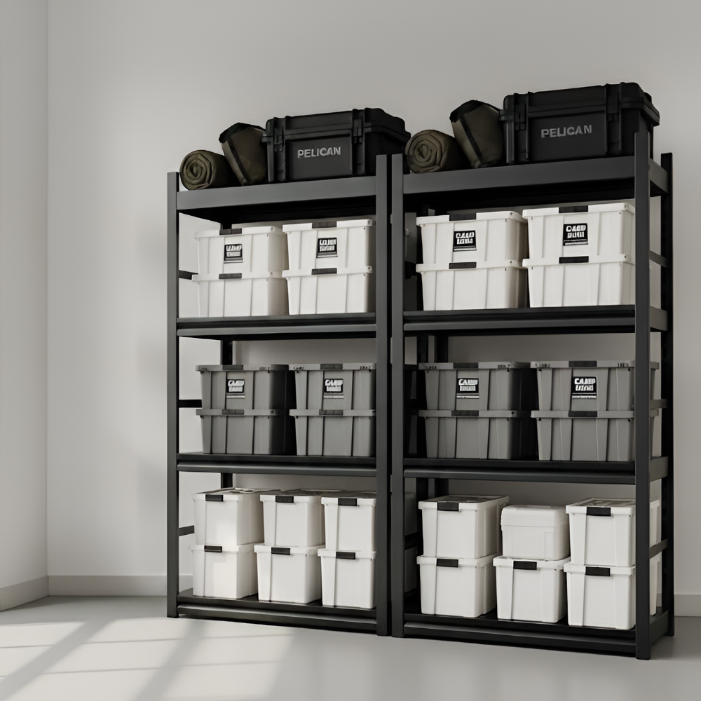 베란다수납장 거실 철제 수납장 틈새 조립식 다용도 제작 4단 600