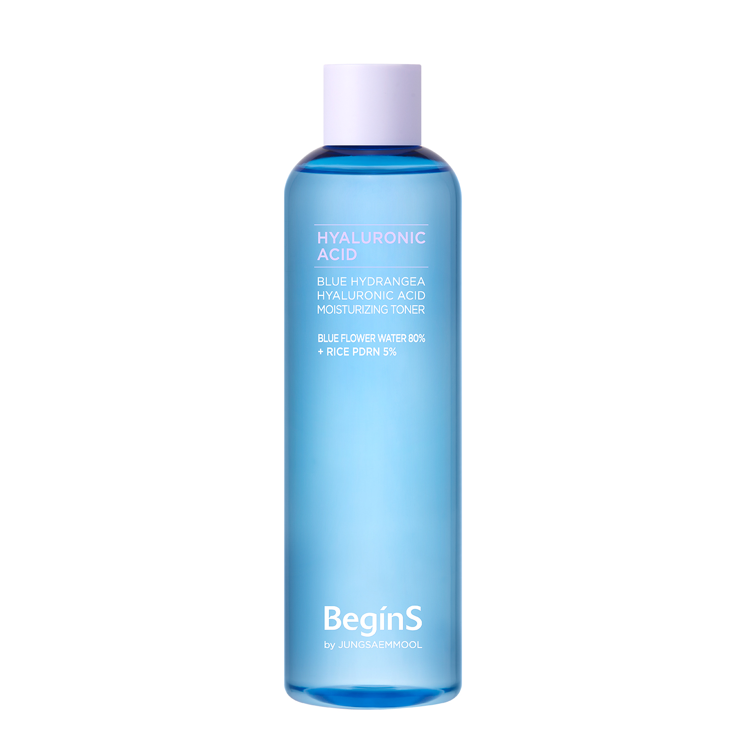 비긴스 바이 정샘물 블루 수국 히알루론산 수분 토너 300ml - 상세 이미지 4