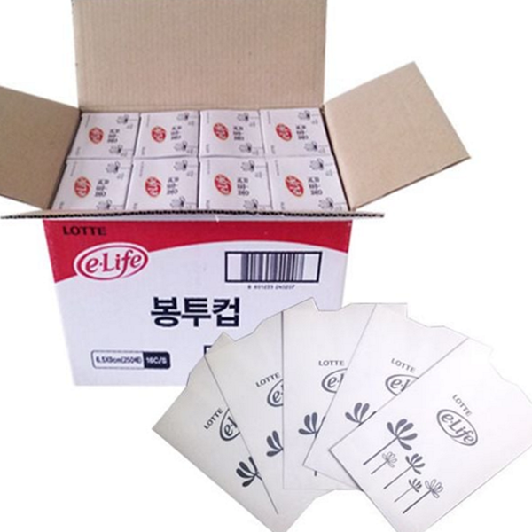 일회용 봉투 컵 위생 종이 컵 사무실 가정용 식당 - 메인 이미지