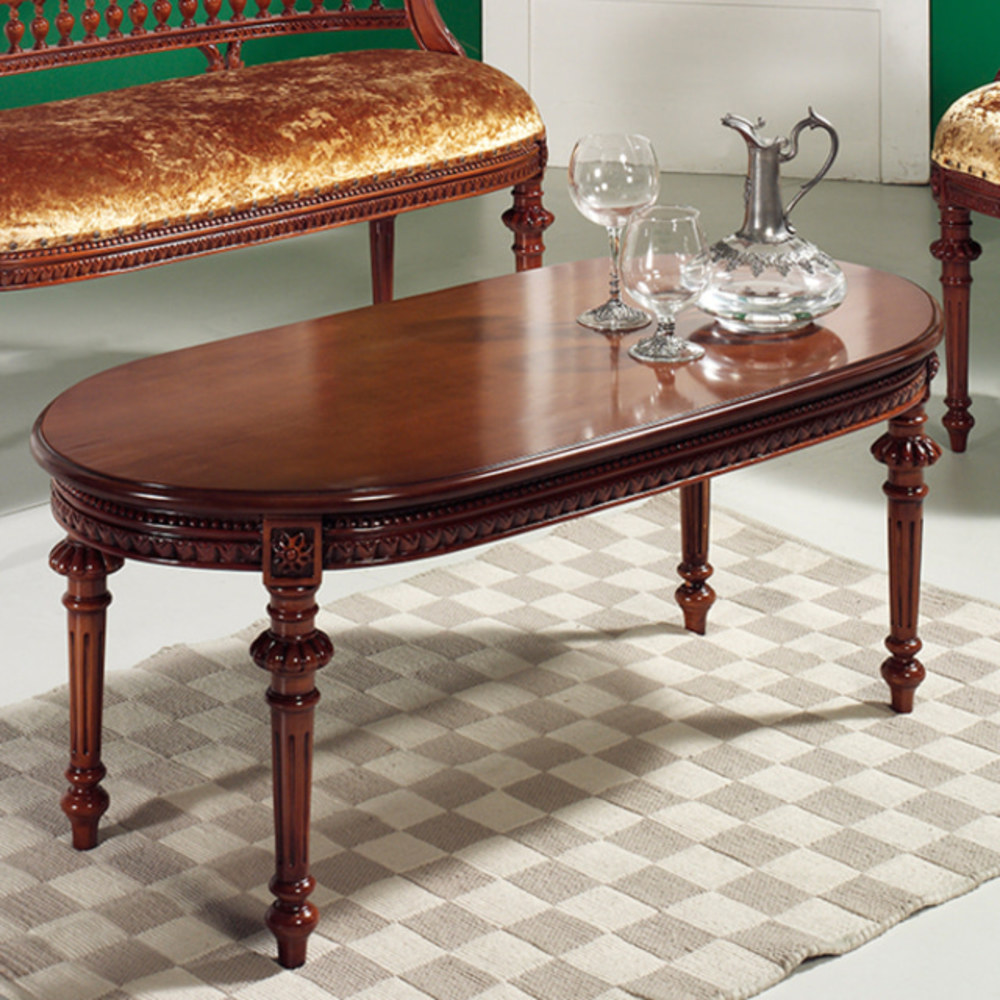 까사홈 라인브리즈 엔틱 라지 테이블