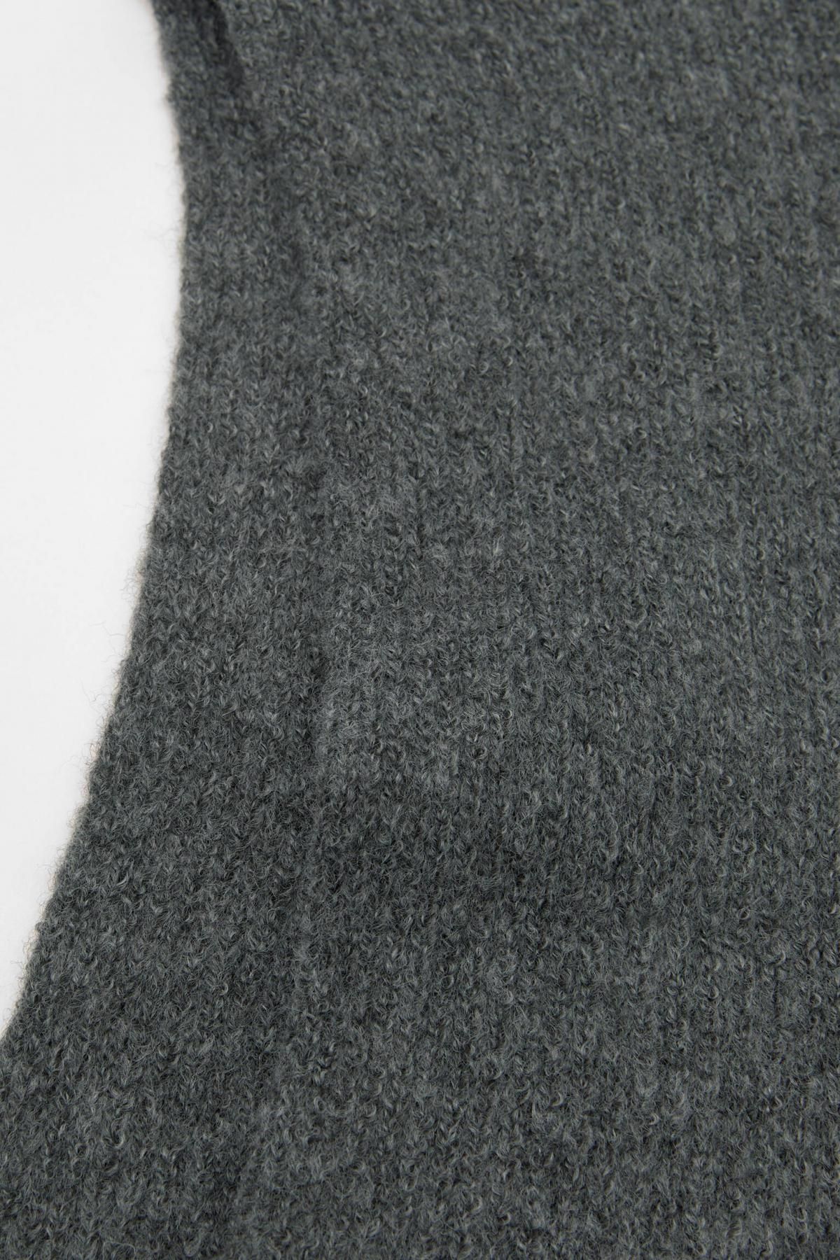 풀앤베어 골지 니트 바라클라바 7931/403 ANTHRACITE GREY - 상세 이미지 4