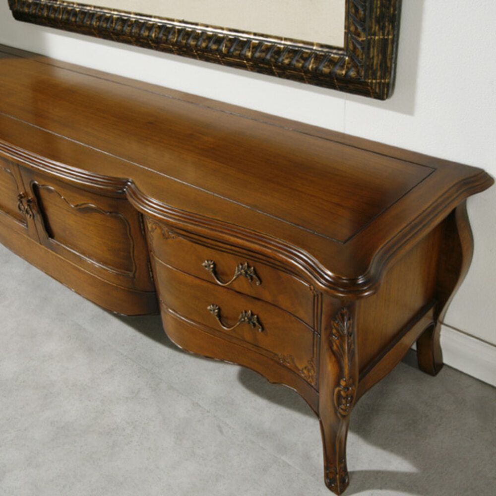 까사홈 라인브리즈 엔틱거실장 1600