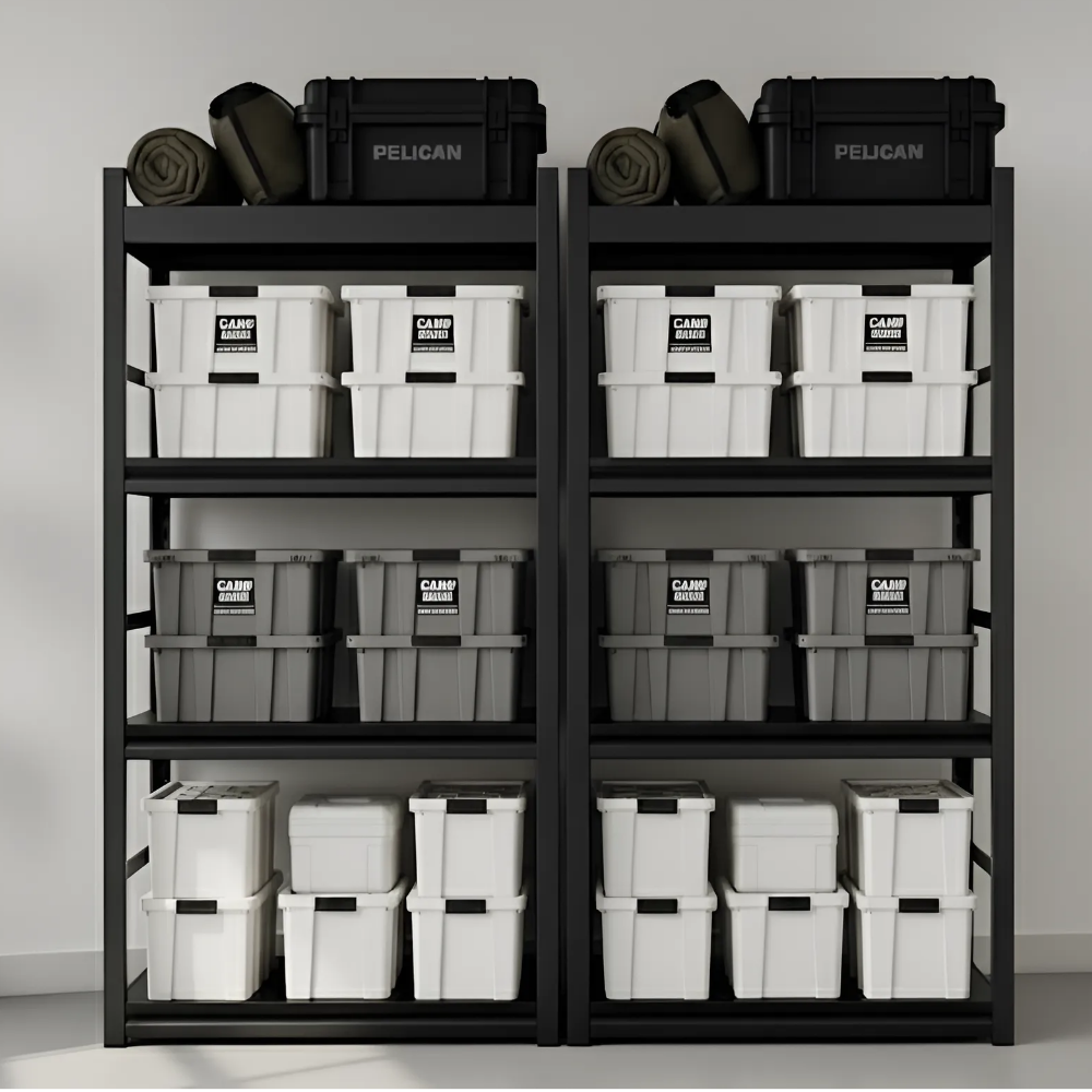 베란다수납장 거실 철제 수납장 틈새 조립식 다용도 제작 4단 600