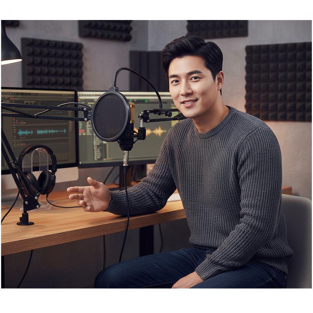 고감도 지향성 스튜디오마이크 방송용마이크 - 상품 이미지