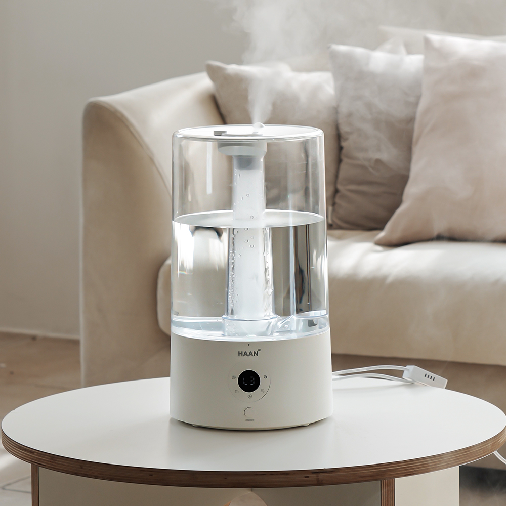 가정용 5L 대용량 아기 신생아 가열 살균 간편세척 무드등 복합식 가습기 HD800HA