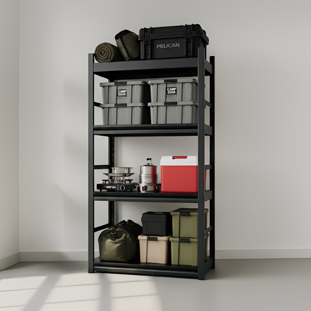 베란다수납장 거실 철제 수납장 틈새 조립식 다용도 제작 4단 600