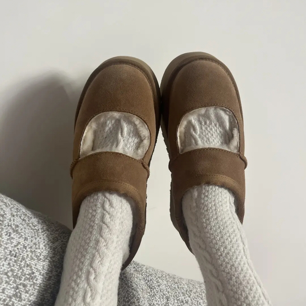 UGG 어그 25FW 비아 메리제인 체스트넛 1167612 - 상세 이미지 3