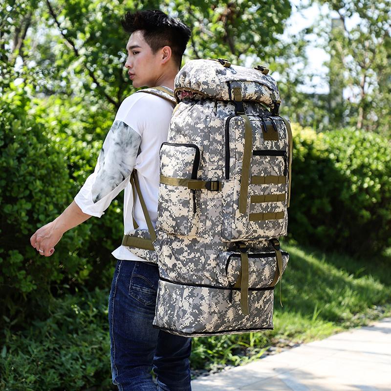 배낭 100L 가방 고사리 등산 산행 대형 대용량 심마니 백팩 산나물 레인포레스트 100L - 상세 이미지 2