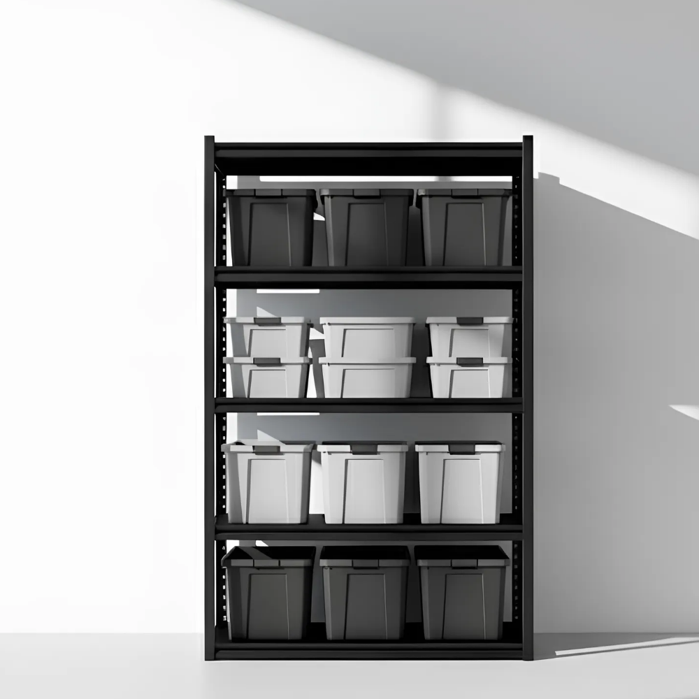 베란다수납장 거실 철제 수납장 틈새 조립식 다용도 제작 4단 600