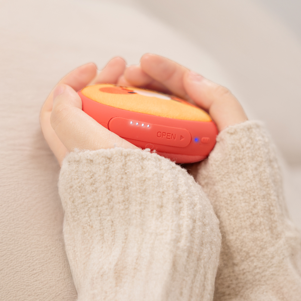 카카오프렌즈 포근 양면발열 손난로 보조배터리 5000mAh 얼굴형 미니 손난로 - 상세 이미지 5