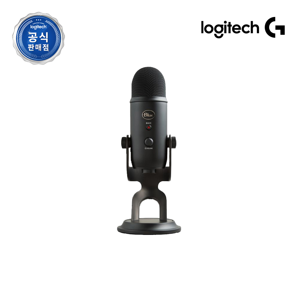[마이크 팝필터 증정] 로지텍코리아 로지텍G BLUE YETI 예티 GX  RGB 게이밍 다이내믹 마이크
