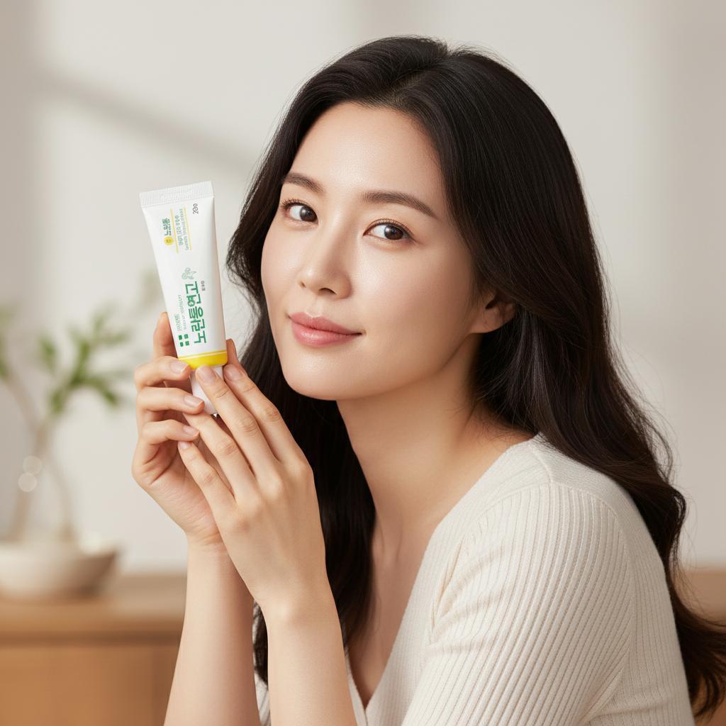 노란통연고 상처 여드름 흉터 지기전에 상처 흔적지우개 1+1 (2개) - 메인 이미지