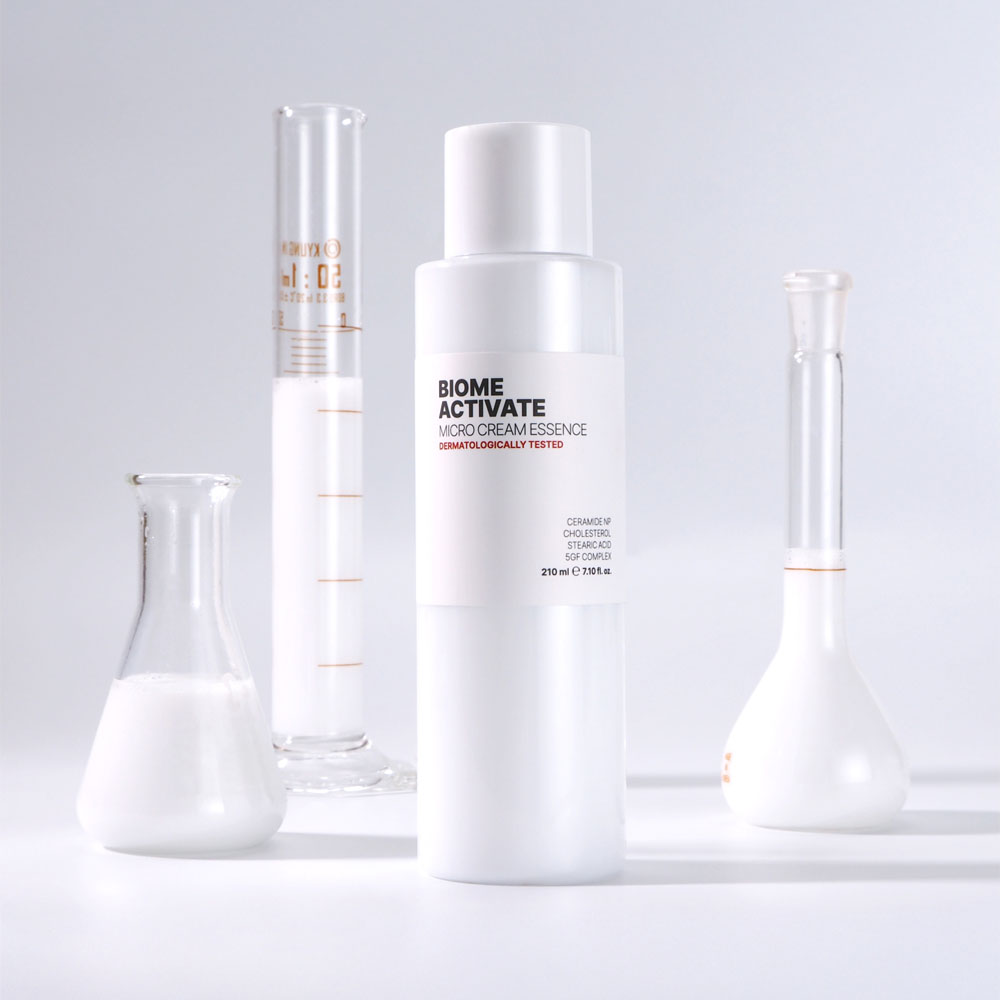 [바액] 마이크로 크림 에센스 [210ml] 24시간보습 탄력개선 장벽강화 EGF 세라마이드 콜레스테롤 지방산 보르피린 마이크로 영양오일 히알루론산