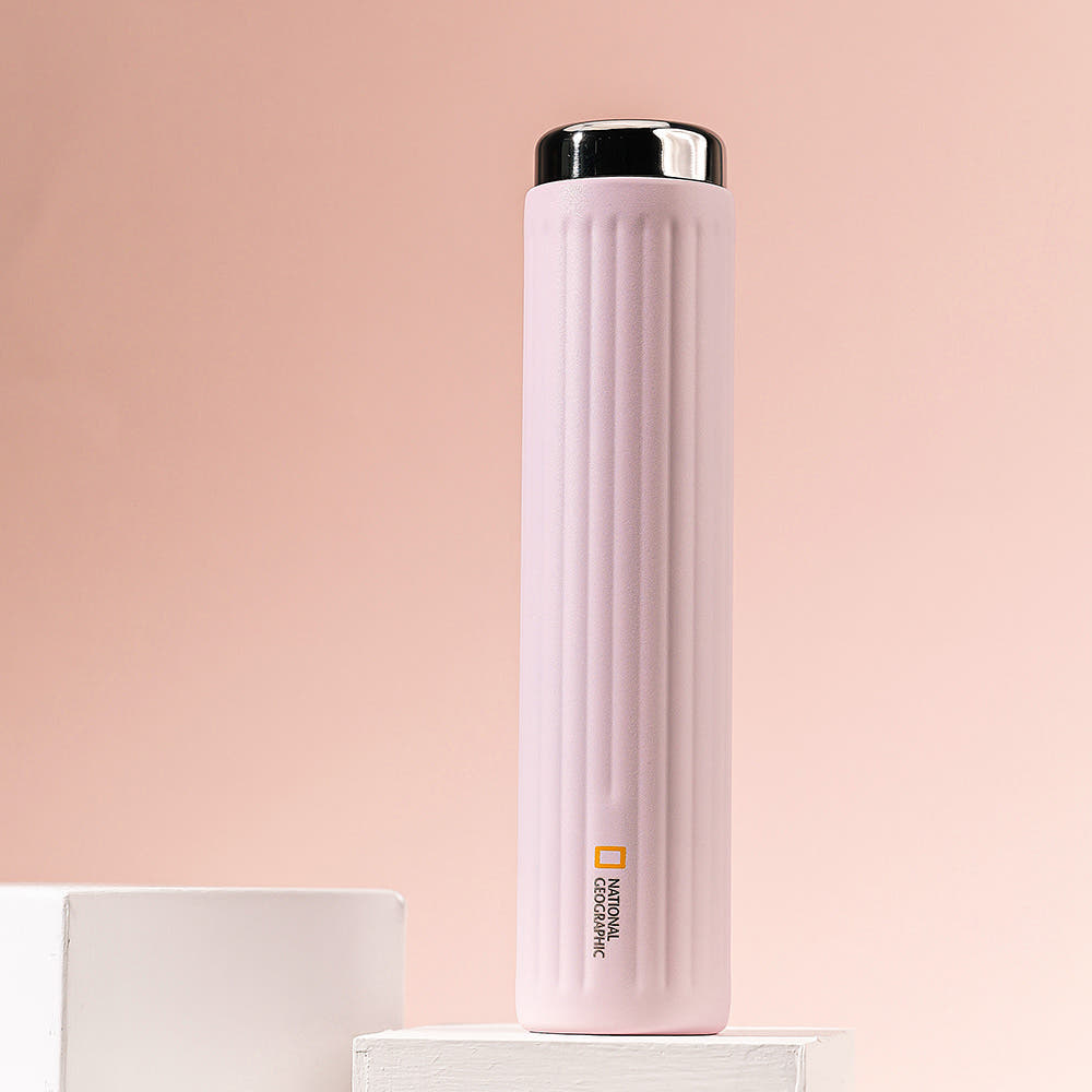 내셔널지오그래픽 익스슬림 미니 스텐316 보온 보냉 텀블러 180ml 던핑크 - 상품 이미지