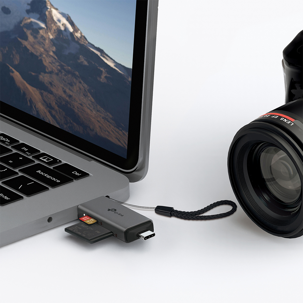 티피링크 UA430D 카드리더기 USB 3.0 USB C/A to SD card 이미지 4