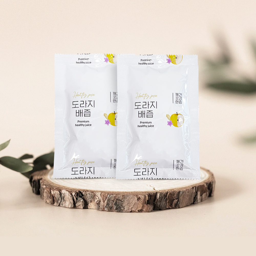 늘초담 도라지배즙 90ml 30포 배 도라지청 약도라지 진액 맥문동 수세미 생강 어른 아기 - 상세 이미지 3
