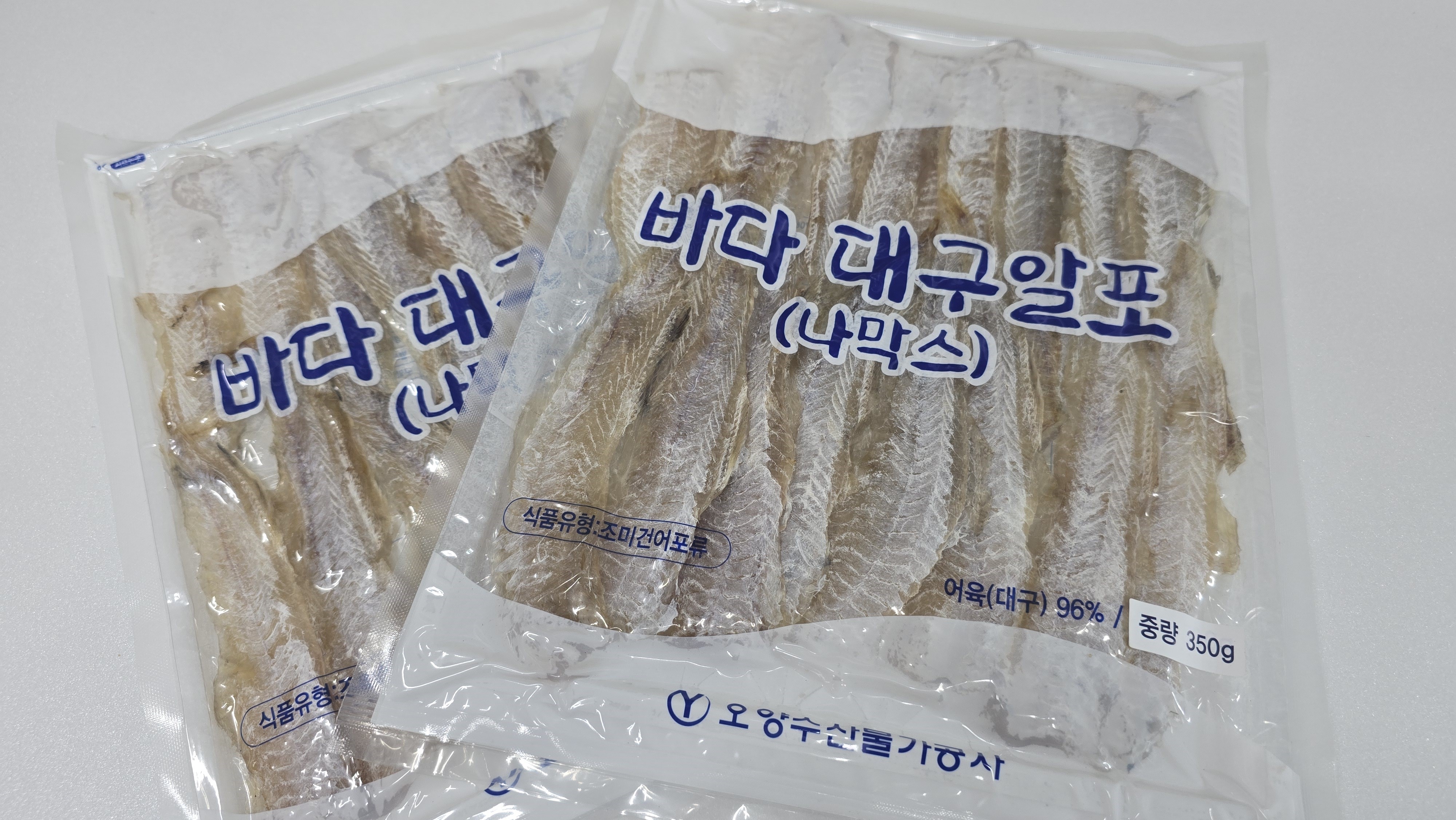 바다 대구알포 나막스포 호프집안주 술집안주 350g, 1개 - 상세 이미지 2