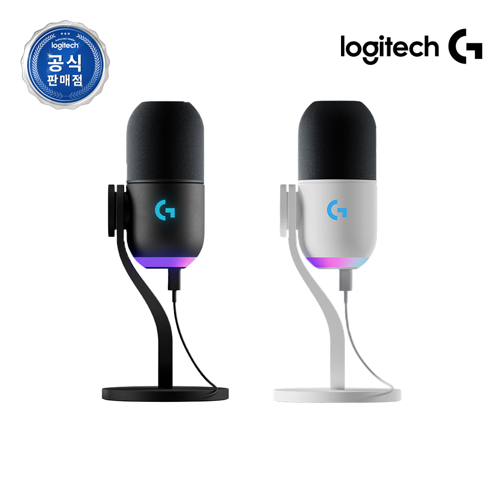 [마이크 팝필터 증정] 로지텍코리아 로지텍G BLUE YETI 예티 GX  RGB 게이밍 다이내믹 마이크