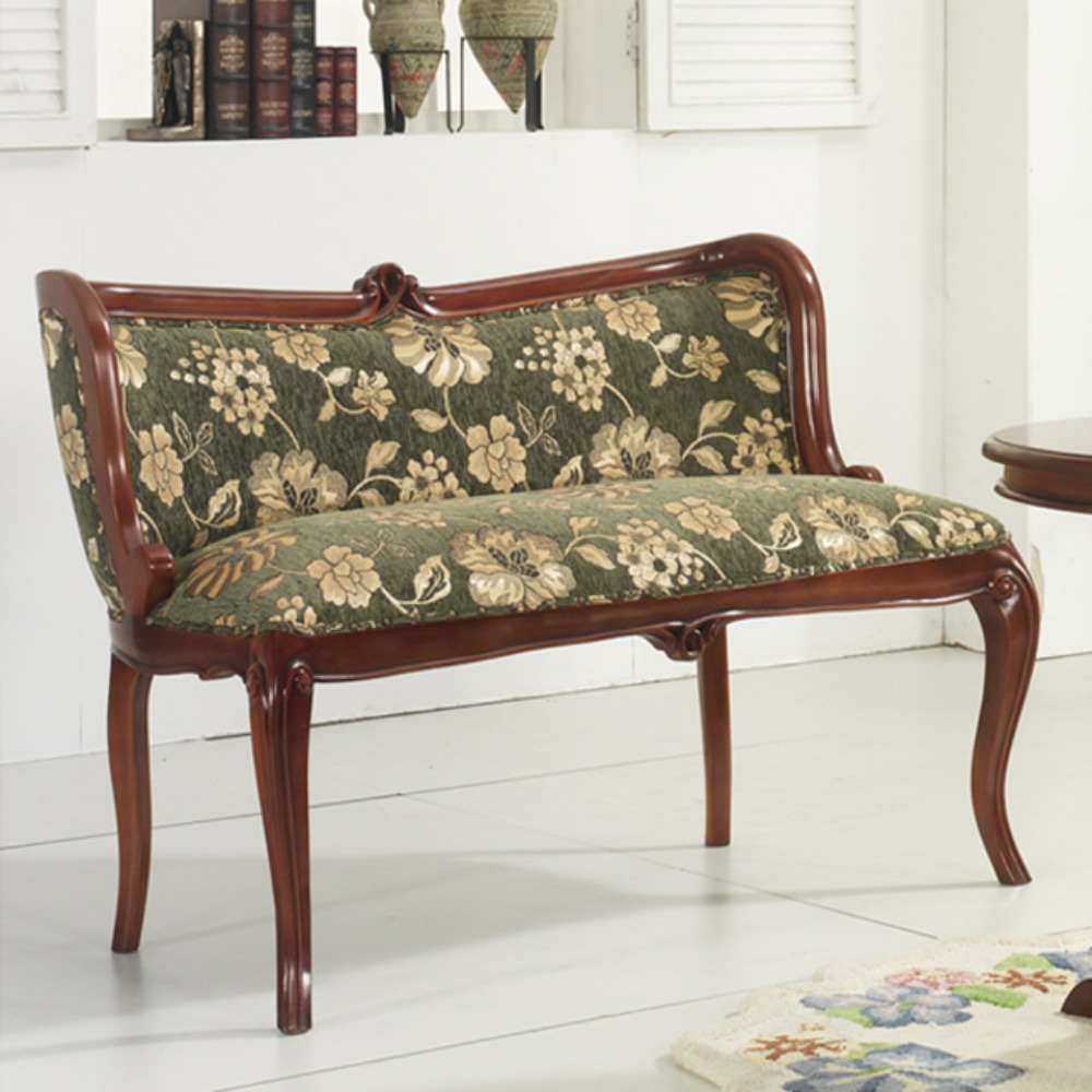 까사홈 라베 엔틱 패브릭 2인소파