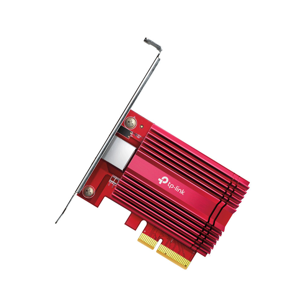 티피링크 TX401 10Gbps 기가비트 데스크탑 어댑터 PCI-e 유선 랜카드 - 상품 이미지
