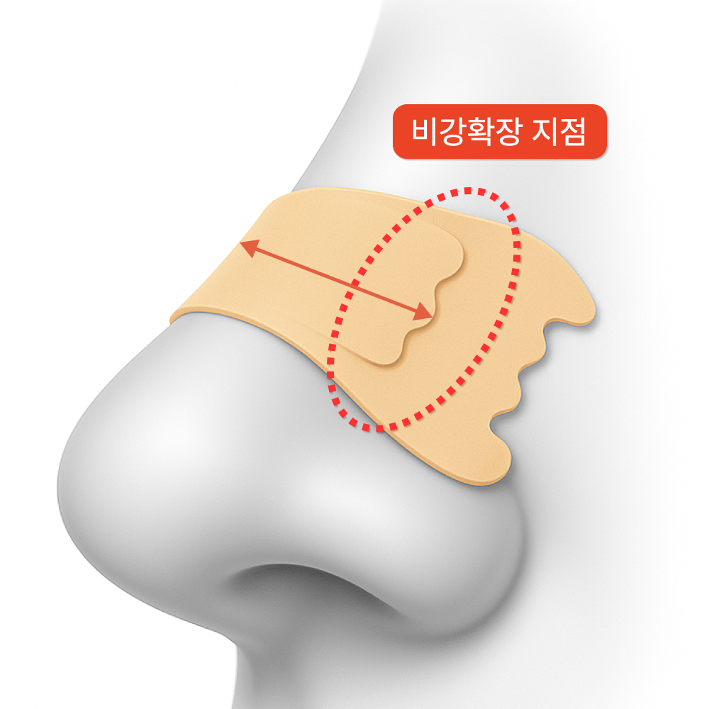 에어브리즈 비강확장기 비강확장밴드 코골이 방지기구 테이프 수면 코막힘 - 상세 이미지 5
