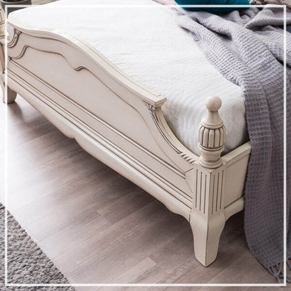 까사홈 프렌치로얄 엔틱 침대프레임 킹사이즈(K)