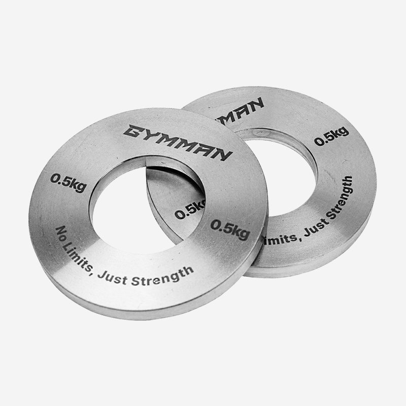 GYMMAN 짐맨 핀포인트 플레이트 경량원판 하드크롬 0.5kg, 2개 - 상품 이미지