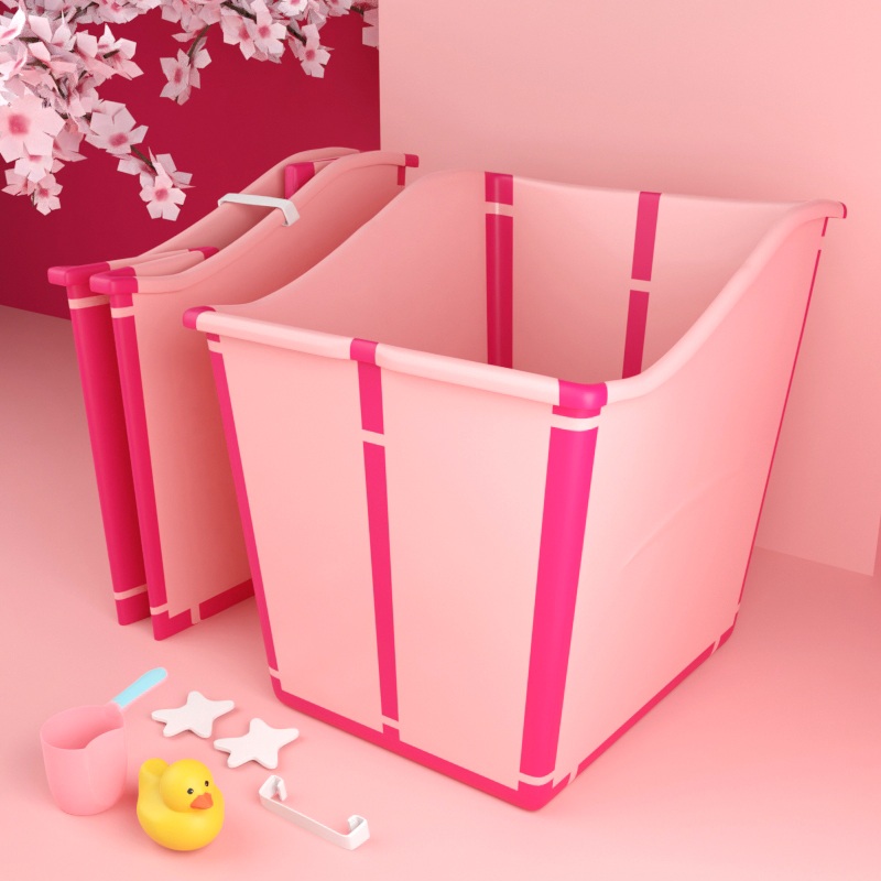 간이욕조 1인용 접이식욕조 간이 반신욕기 원터치 사우나 반신욕 - 상세 이미지 2