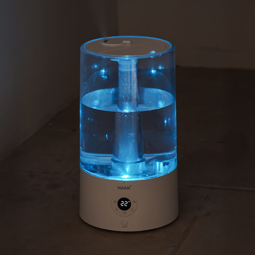 가정용 5L 대용량 아기 신생아 가열 살균 간편세척 무드등 복합식 가습기 HD800HA