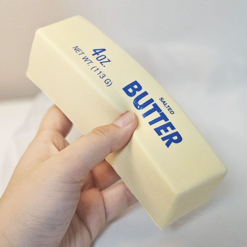 버터 스퀴시 버터바 말랑이 촉감 놀이 힐링 쫀득 볼 스트레스 해소 화풀이 - 상세 이미지 3