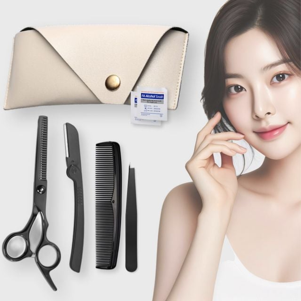 깔끔 y존 숱가위 왁싱 전용 가위 음모 제모 수영복 비키니라인 - 상품 이미지