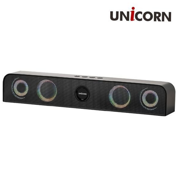 멀티 pc 사운드 바 유니콘 led 사운드 바 게이밍 데스크탑 - 상품 이미지