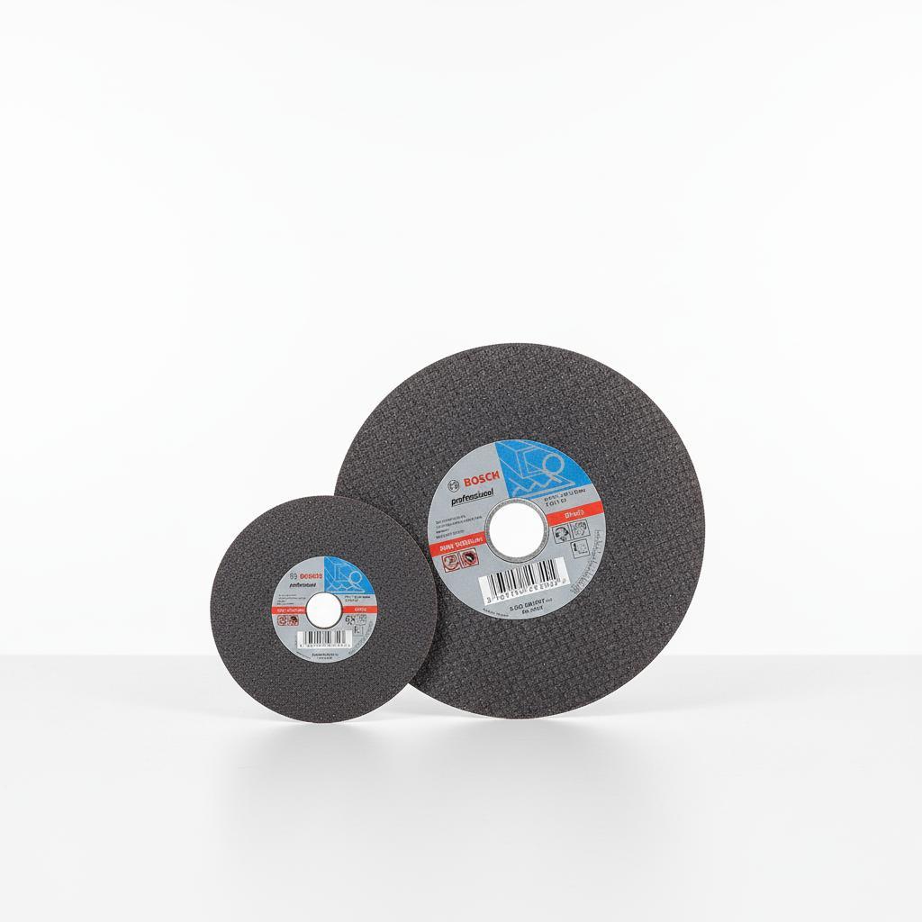 보쉬 절단석 105mm(10개) 그라인더날 절삭 핸드연마석 - 상품 이미지