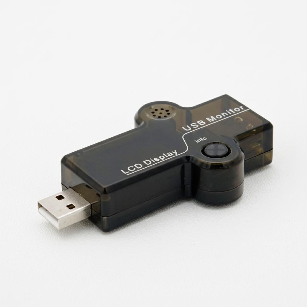 USB 테스터기 전류 전압 충전 용량 측정 테스터기 B - 메인 이미지