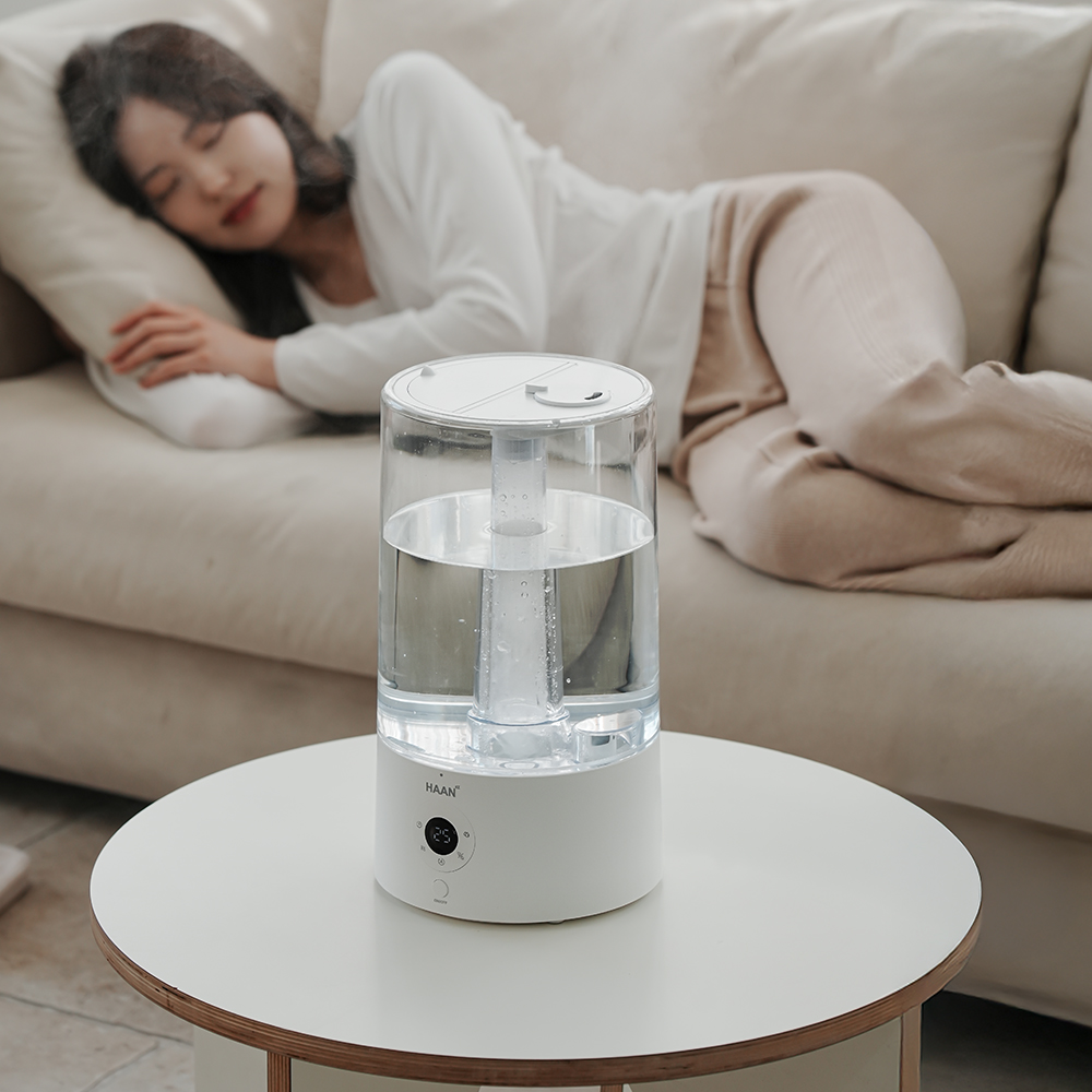 가정용 5L 대용량 아기 신생아 가열 살균 간편세척 무드등 복합식 가습기 HD800HA