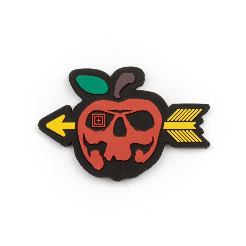 5.11 택티컬 배드 애플  패치 (레드) - Bad Apple Patch (Red) - 상품 이미지