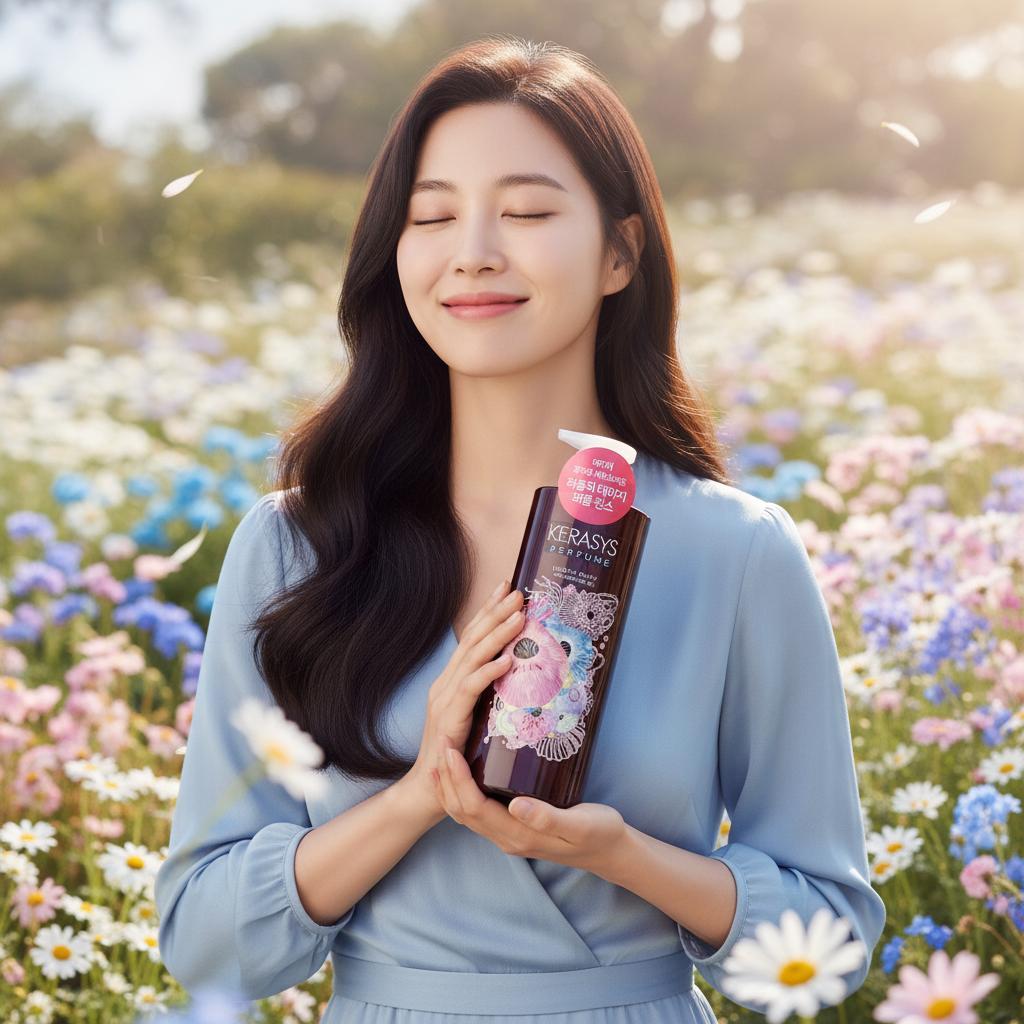 케라시스 린스 헤어 케어 퍼퓸 린스 데이지향 600ml - 메인 이미지