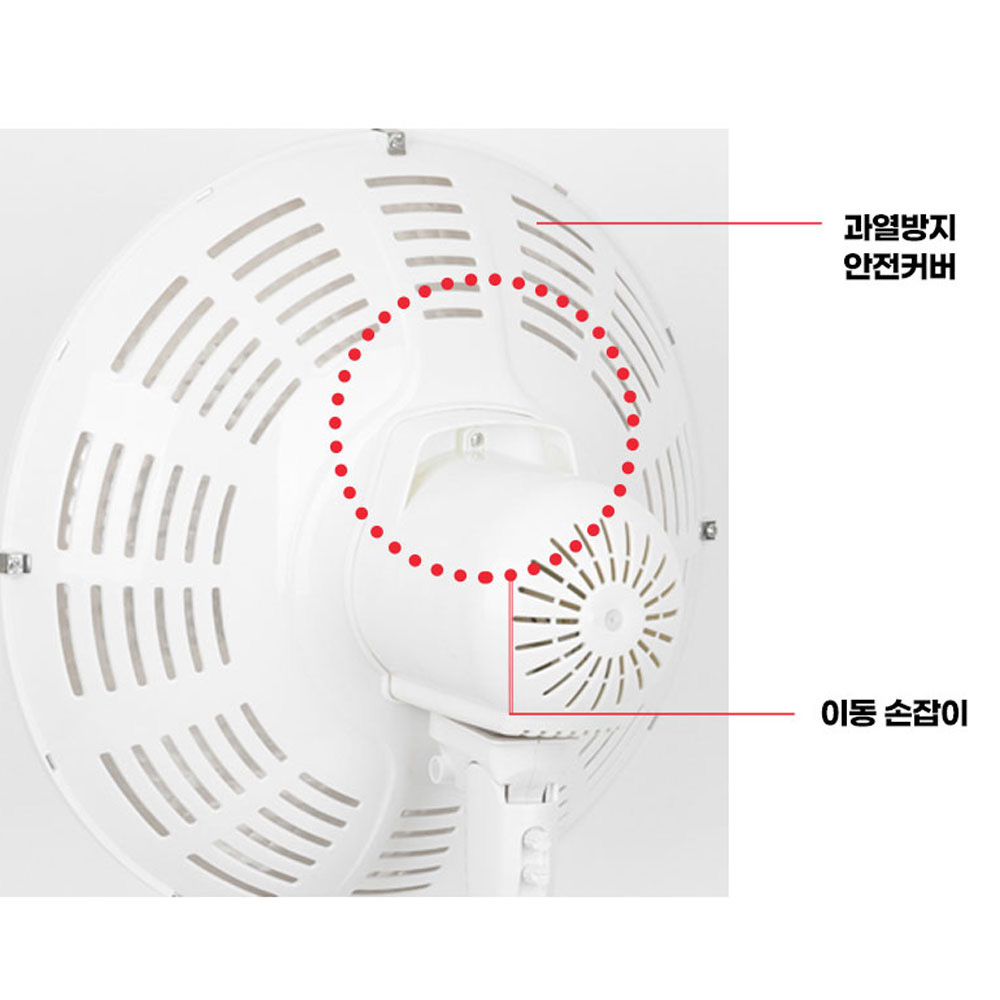 코멜리 14인치 카본 전기히터 카본발열 좌우회전 원룸용 좌식용 히터 - 상세 이미지 4