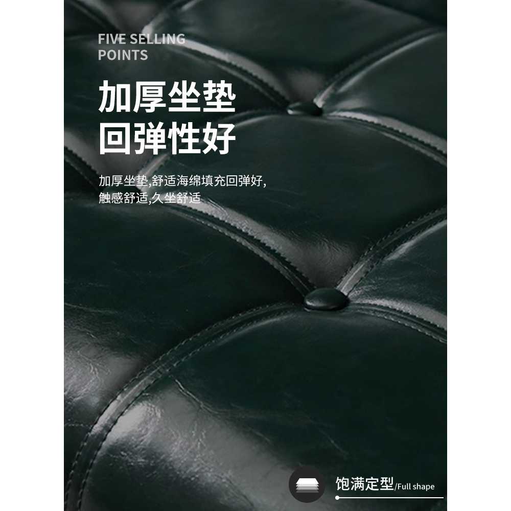 엔틱쇼파 북유럽 카페 레트로 인테리어 편한 이태리 - 상세 이미지 4