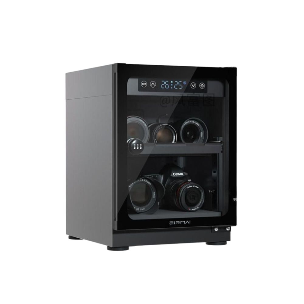 항온 카메라제습함 렌즈 디지털장비 보관함 습도조절 블랙 / 30L - 상품 이미지